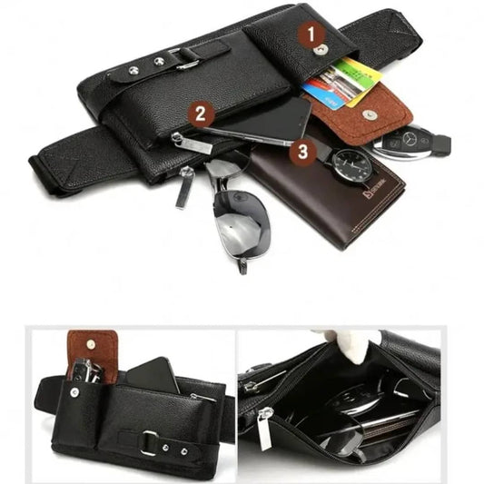 Sacoche Multifonction en Cuir