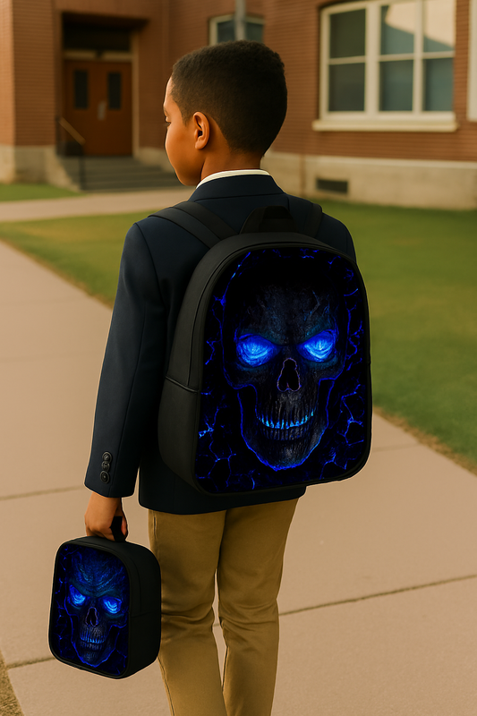 Pack Scolaire 3-en-1 – Design Skull Intense